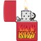 Zippo 2024 Zippo Kiss, Red Matte,  ZIP-48642 - alternate 2